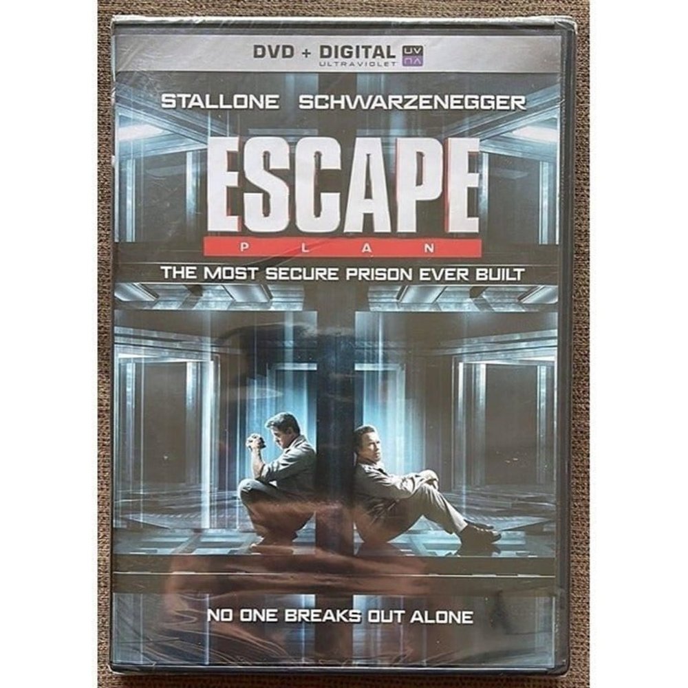 Escape Plan (DVD, NEW) Sylvester Stallone, Arnold Schwarzenegger